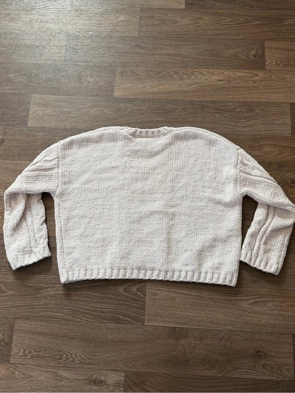 Justice Girls Cable Knit Sweater XL